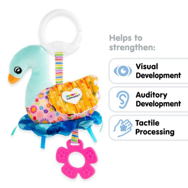 TOMY Lamaze играчка Малкият лебед, 0м+, L27195